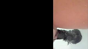 My Shaved Pussy And A Nice Dildo