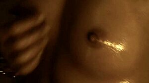 she performs an arousing bollywood striptease ritual