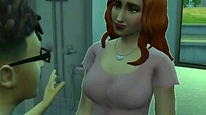 Detailed Sex with Redhead Slut Featuring Anal, Assfucking, Bent Over, Blowjob, Cowgirl, Doggystyle, Pussy, Riding, and Small Tits