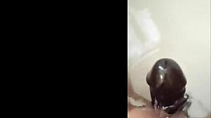 My Shaved Pussy And A Nice Dildo