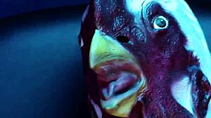 harmony vision busty dominatrix fucks birdman