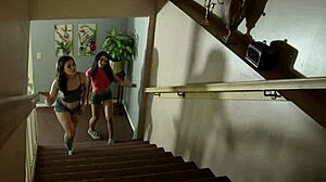 We share everything - horny step sisters adriana chechik and kimber woods hot lesbian sex 😍