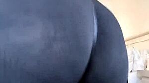 Milf Sheer Leggings Close-Up