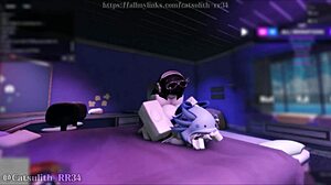 She was feeling horny so i helped her out~ sex with a follower 12 part 1