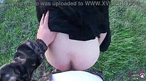 Pawg Goth Slut Outdoors Fuck
