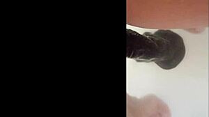 My Shaved Pussy And A Nice Dildo