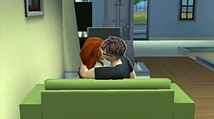 Detailed Sex with Redhead Slut Featuring Anal, Assfucking, Bent Over, Blowjob, Cowgirl, Doggystyle, Pussy, Riding, and Small Tits