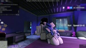 She was feeling horny so i helped her out~ sex with a follower 12 part 1