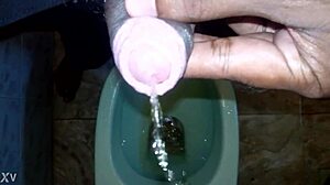 Boy Watches Black Man Pee