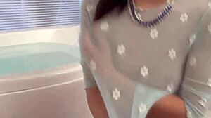 Aoi mizuno says, give me that blowjob now.