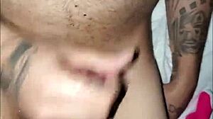 Slutty Wife Gives Amazing Handjob