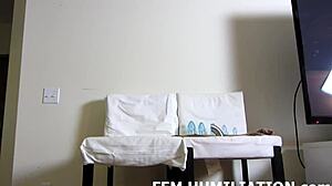 you feel the humiliation of wearing women's panties now