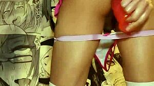 Skinny big ass girl loves getting fucked in the ass by monster cock!