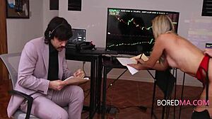 Tax Breaks Lead To Freeuse Economy With Rachel Ramsey Bent Over Doggystyle Fucking