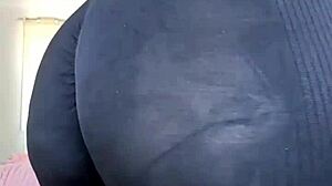 Milf Sheer Leggings Close-Up