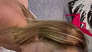 wife loses beer pong bet strip and sucks dick