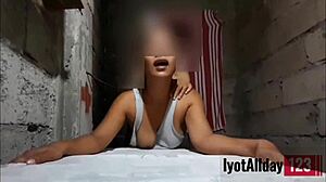 Pinay slutty wife gets fucked hard on the desk