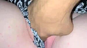 Pillow Play Outdoor With Ass And Tits