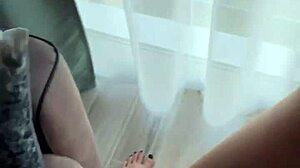 Deri Ceketli Sıcak Genç Kadınla Hızlı Seks POV