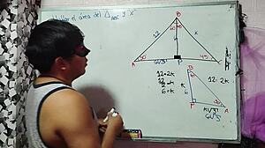 Math Triangle Sex In Bedroom!