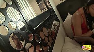 A Lingerie Tryout Erupts into Bold Lesbian Action with Skinny Girls