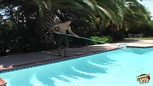 pool guy fucks tanned bitches hard when they ask nicely