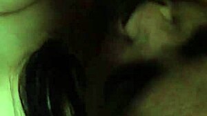 this bbw chats casually while enjoying the big black cock