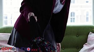 Hot British Alt College Student Plays With Her Pussy Until She Cums