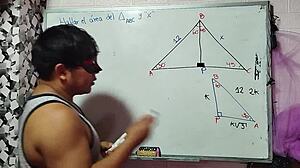 Math Triangle Sex In Bedroom!