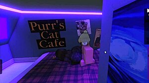 woman's ripped leggings sparked cafe sex