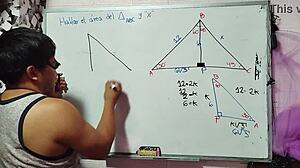 Math Triangle Sex In Bedroom!