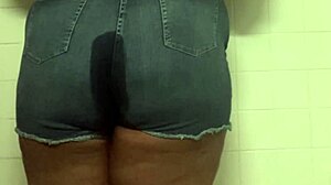 Teen Pees Then Farts Loudly In Bathroom