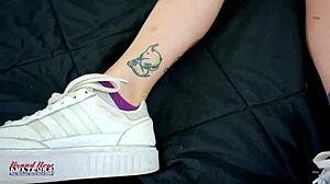 skinny brunette cutie katie kingerie sucks big dick and eats cumshot