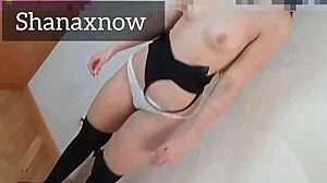 Teen Thief Gets Blowjob, Deepthroat, Spanking, Cum in Mouth