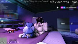 She was feeling horny so i helped her out~ sex with a follower 12 part 1