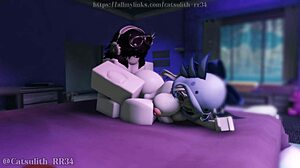 She was feeling horny so i helped her out~ sex with a follower 12 part 1