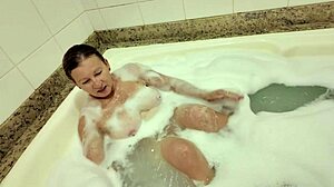 Can You Handle Fucking 58-Year-Old Milf Hard in Foamy Jacuzzi?