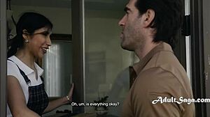 Penelope Woods rides stepdad Ken Feels in taboo guardian angel story