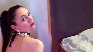 Perverted man pisses on woman's face then anal fucks her