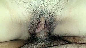 my wife's exposed pussy close-up