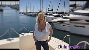 subtle glances at the dulaney sisters' big tits and curves