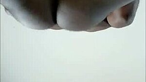 Agreeable sorbet cream all over my dick in intense anal session