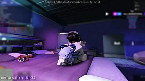 She was feeling horny so i helped her out~ sex with a follower 12 part 1