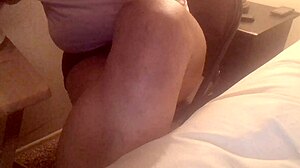 Upskirt Of The Wife While Shes Eating Dinner