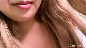 Chubby Japanese Girl Keiko Adachi Seduces Guy Into Having Sex With Her