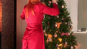 Christmas morning surprise i had sex with her by the tree