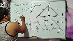 Math Triangle Sex In Bedroom!