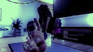 black thot stretched wide by bbc