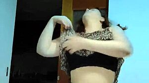 Cute Chubby Girl Rides Your Cock In Her Bedroom!