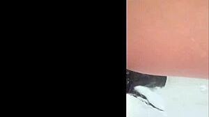 My Shaved Pussy And A Nice Dildo